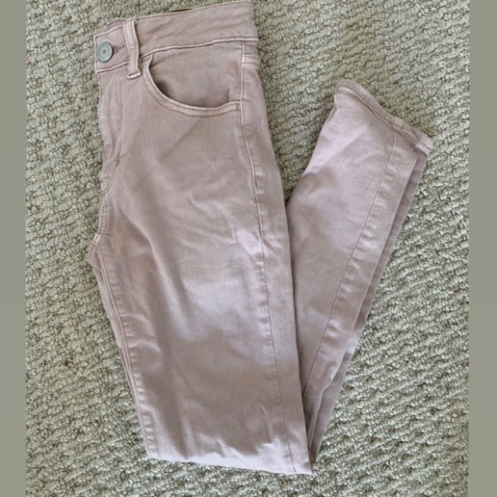 American Eagle Pink Jeans
